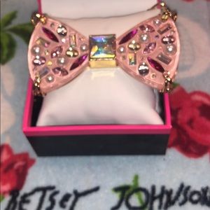 Betsey Johnson Bow Necklace